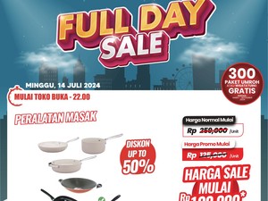 Peralatan Masak Diskon Gede-gedean di Transmart Full Day Sale! Buruan Serbu