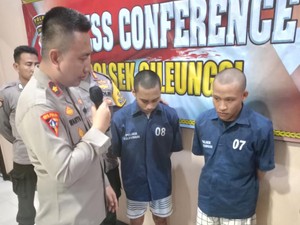 Polisi Tangkap 2 Begal Bacok Ojol di Cileungsi Bogor, 4 Pelaku Masih Diburu