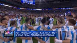 Argentina Juara Copa America 2024, Menang Tipis 1-0 Lawan Kolombia