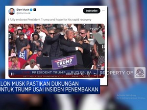 Video: Elon Musk Pastikan Dukungan Untuk Trump Usai Insiden Penembakan
