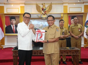 Kemendagri dan BNPP Terima Opini WTP dari BPK RI 10 Tahun Berturut-turut