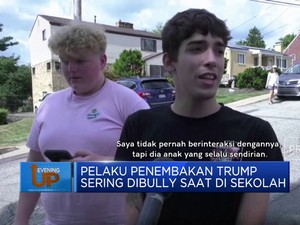 Video: Pelaku Penembakan Trump Sering Dibully di Sekolah
