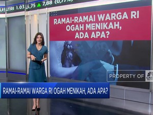 Video: Ramai-Ramai Warga RI Ogah Menikah, Ada Apa?