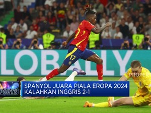 Video: Spanyol Juara Piala Eropa 2024 Kalahkan Inggris 2-1