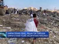 Video: Ribuan Ton Sampah di Gaza Ancam Nyawa Pengungsi