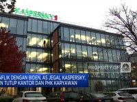 Konflik Dengan Biden, Kaspersky Tutup Kantor dan PHK