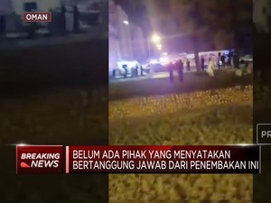 Video: Penembakan Massal Guncang Masjid di Oman, 4 Orang Tewas