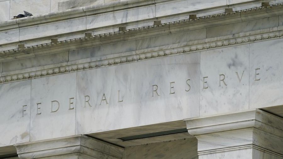 Gedung Federal Reserve di Washington. (AP Photo/Patrick Semansky/File Foto)