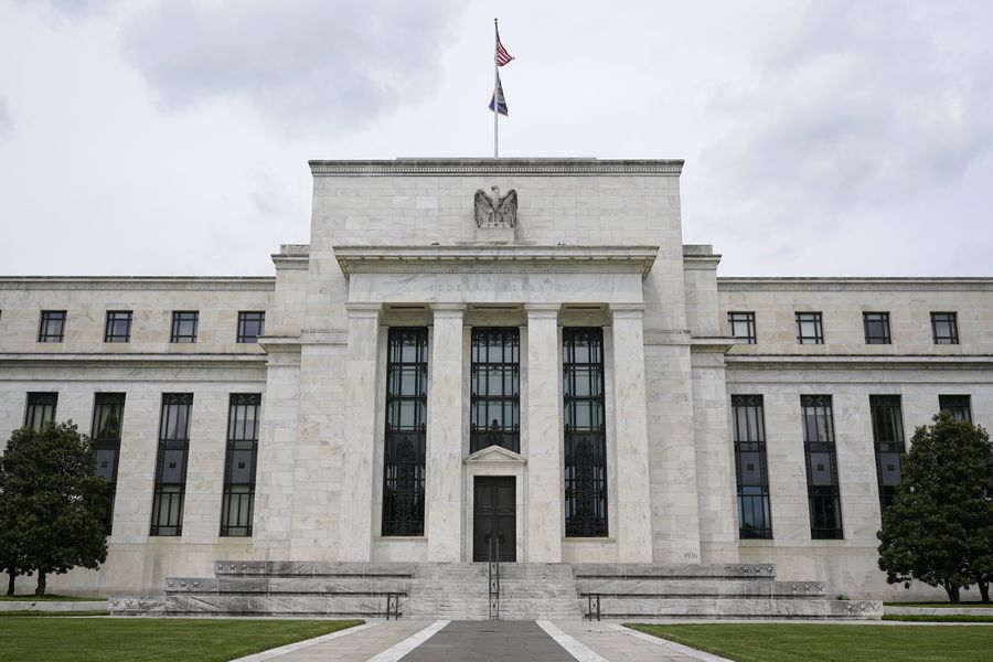 Gedung Federal Reserve di Washington.