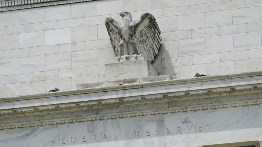 Gedung Federal Reserve di Washington. (AP Photo/Patrick Semansky/File Foto)