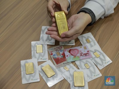 Harga Terus Naik, Emas Batangan Ramai Diburu Warga RI