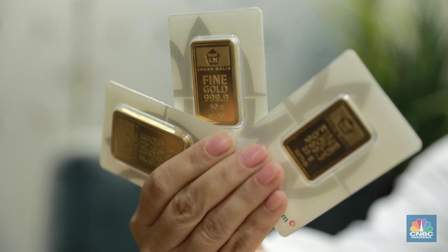 Harga Emas Antam Logam Mulia Hari Ini Melemah, Mepet Rp 2,5 Juta