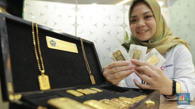Harga Emas Antam Logam Mulia Hari Ini Naik Rp 18.000, Mepet Rp2,7 Juta