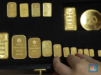 Diobral! Harga Emas Antam Hari Ini Turun Rp23.000, Balik ke Rp1,7 Juta