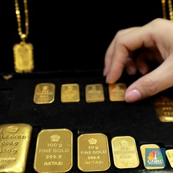 Turun Rp2000 Hari Ini, Harga Emas Antam Jadi Rp1,409.000