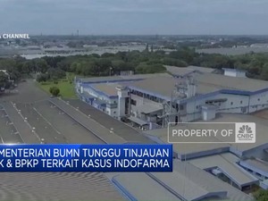 Kementerian BUMN Tunggu Tinjauan BPK & BPKP Terkait Kasus Indofarma
