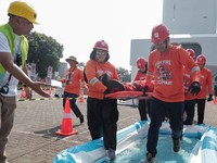 Keren! Direksi KPI Terjun Langsung Gaungkan Literasi Pemadam Kebakaran