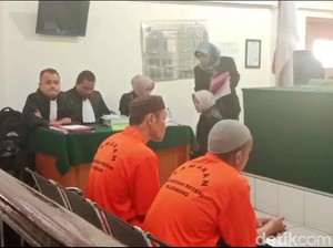 2 Kurir 33 Kg Sabu Divonis Penjara Seumur Hidup