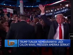 Trump Tunjuk "Mantan Musuh" Jadi Calon Wakil Presiden AS