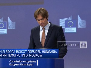 Komisi Eropa Boikot Presiden Hungaria Usai Temui Putin di Moskow