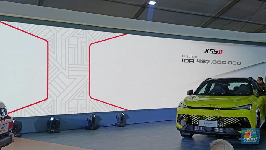 Grand Louncing Of BAIC Indonesia di dalam acara GAIKINDO Indonesia International Auto Show (GIIAS) 2024 di Tangerang, Banten, Rabu (17/7/2024). (CNBC Indonesia/Ferry Sandi)