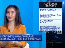 Industri Tekstil 'Gawat Darurat', Bisnis Baju Anak Lokal Terdampak?
