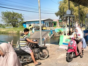Perbaikan Jembatan Ambrol Kedungpeluk yang Ambrol Diajukan Sejak 2020