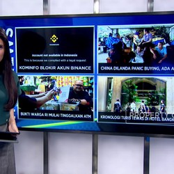 Kominfo Blokir Akun Binance Hingga Turis Tewas di Hotel Bangkok
