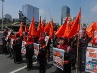 Efek Aksi Demo Buruh Hari Ini, Jalan Rute Ini Mulai Ditutup