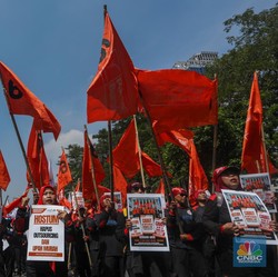 Jauhi Jalan Ini! Besok Buruh Demo Besar-besaran-Kepung Istana Prabowo