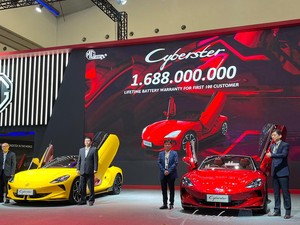 MG Cyberster Meluncur di GIIAS 2024, Harga Rp 1,6 Miliar