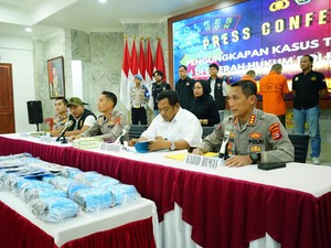 Polisi Gagalkan Pengiriman 30 Kg Sabu dari Riau di Banten, 2 Orang Ditangkap
