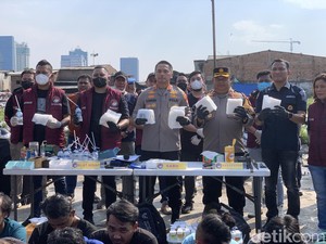 46 Orang Diamankan di Kampung Boncos, Hampir Semuanya Positif Narkoba