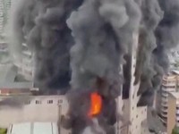 Detik-Detik Mal Canggih China Terbakar, 16 Orang Tewas