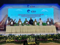 BAKTI Gandeng 30 Pemda Tandatangani Perjanjian Pinjam Pakai Lahan