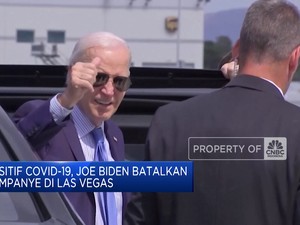 Video: Positif Covid-19, Joe Biden Batalkan Kampanye di Las Vegas