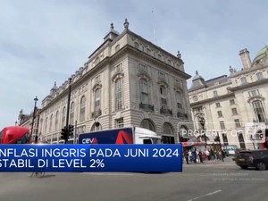 Video: Inflasi Inggris pada Juni 2024 Stabil di Level 2%