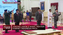 Video: Jokowi Lantik 3 Wamen Baru, Ada Keponakan Prabowo