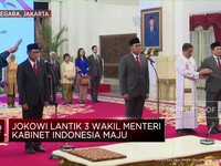 Video: Jokowi Lantik 3 Wamen Baru, Ada Keponakan Prabowo