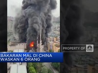 Video: Kebakaran Mal Di China Tewaskan 6 Orang