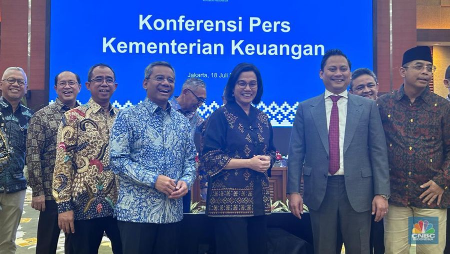 Konferensi Pers Wakil Menteri Keuangan Kedua. (վ/Zefanya Aprilia)