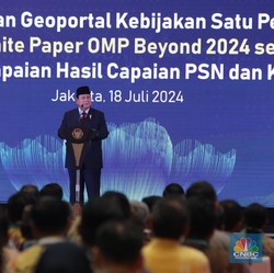 Pidato Utuh Prabowo Saat Luncurkan Geoportal Kebijakan Satu Peta 2.0