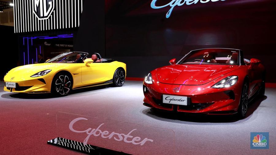 Brand asal China ini debut dengan memperkenalkan Jetour Dashing dan Jetour X70 Plus yang akan dijual di Indonesia di tahun 2024. (CNBC Indonesia/Muhammad Sabki)