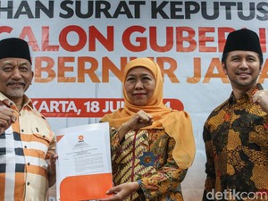 PKS Resmi Dukung Khofifah-Emil Dardak Maju di Pilgub Jatim 2024