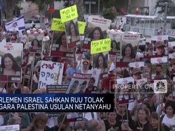 Video : Parlemen Israel Sahkan RUU Tolak Negara Palestina Usulan Netan