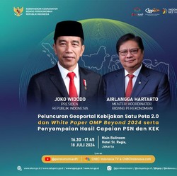 Live Now! Peresmian Geoportal Kebijakan Satu Peta 2.0