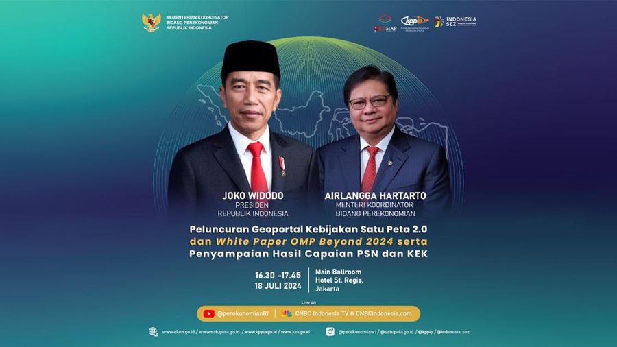 Peluncuran Geoportal Kebijakan Satu Peta 2.0 dan White Paper OMP Beyond.