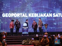 Prabowo & Airlangga Luncurkan Geoportal Kebijakan Satu Peta 2.0