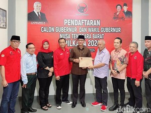 PDIP Usung Petahana Kader Golkar Mohan Roliskana di Pilwalkot Mataram 2024