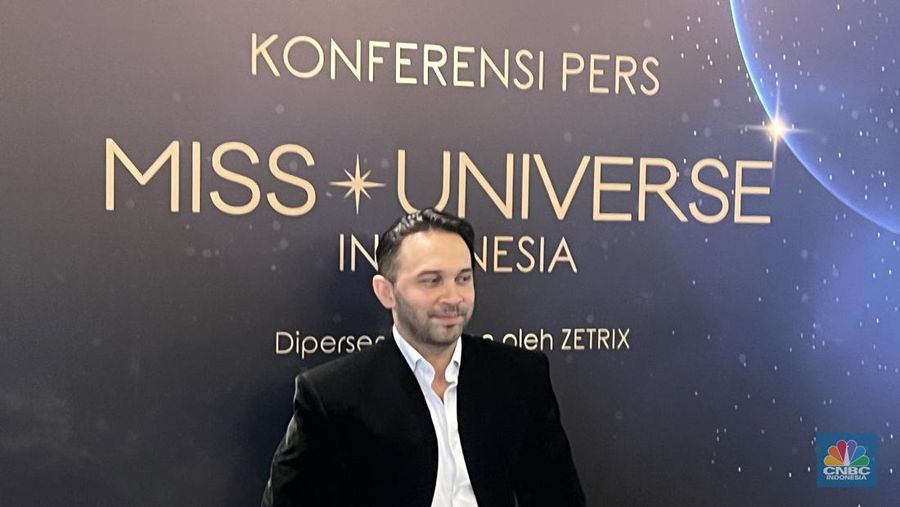 Setelah skandal tersebut, kini Komite Miss Universe Indonesia 2024, secara resmi menunjuk Teuku Jordan Zacky A (Jordan) sebagai National Director baru. (CNBC Indonesia/Linda Hasibuan)